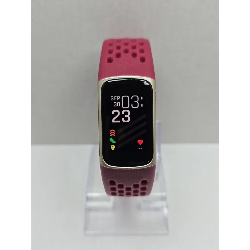 Fitbit Charge 5 Fitness Tracker GPS SpO2 Sleep Monitor Activity W/ Charger Watch